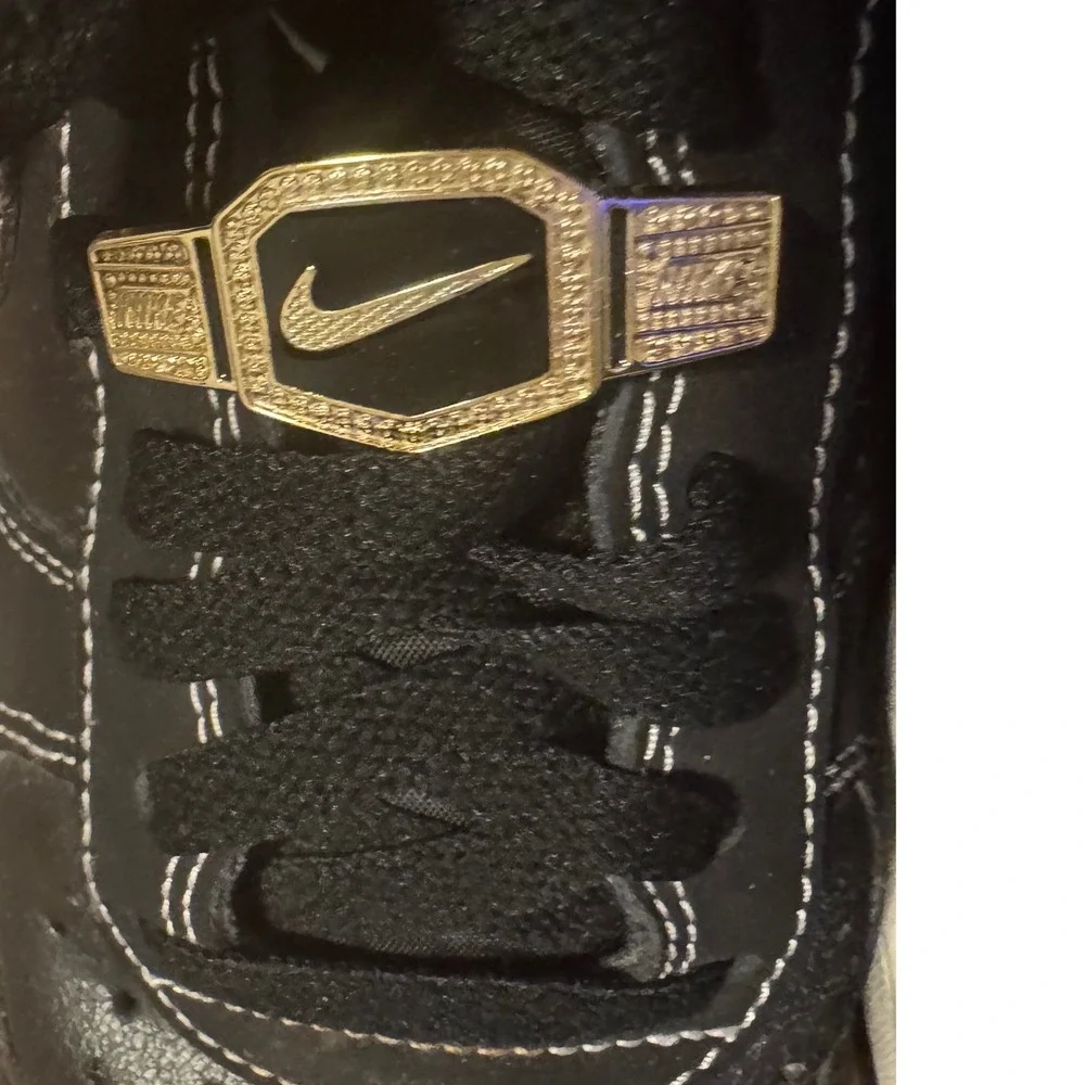 Nike Air Force 1 Low 07 LV8 World Champ Black‎ Purple Lakers Colorway Size 8.5